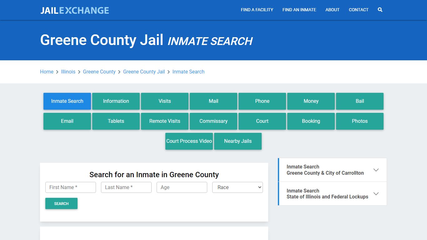 Greene County Jail, IL Inmate Search: Roster & Mugshots